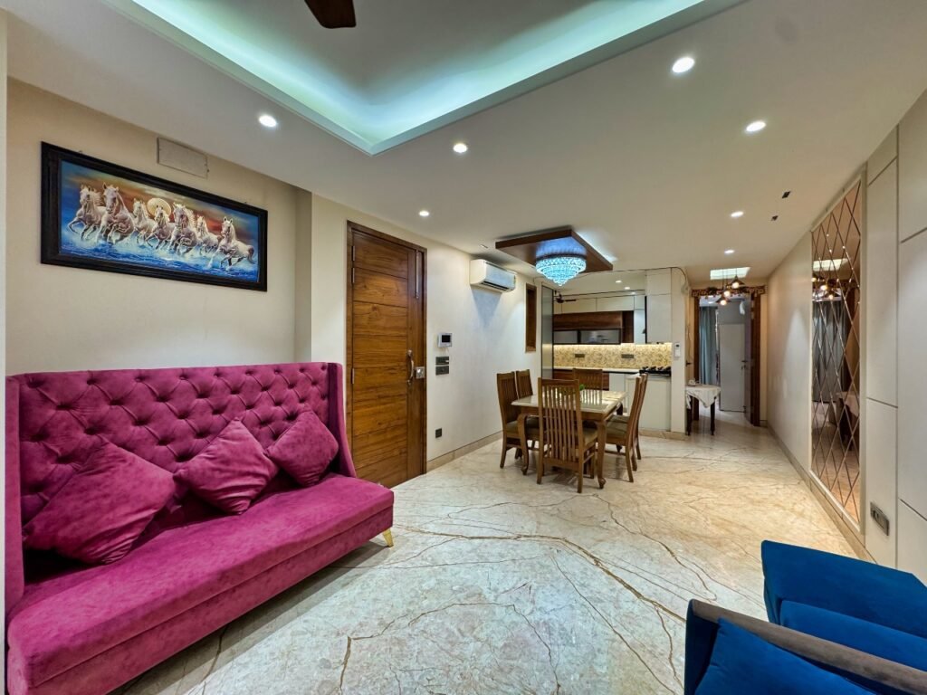 furnished serviced Apartment in south delhi