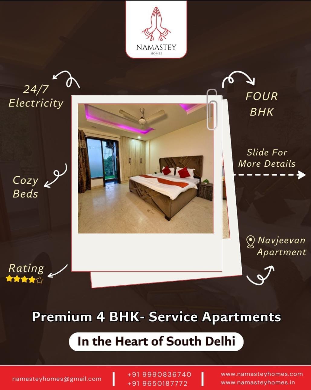 luxury apartments with hotel amenities