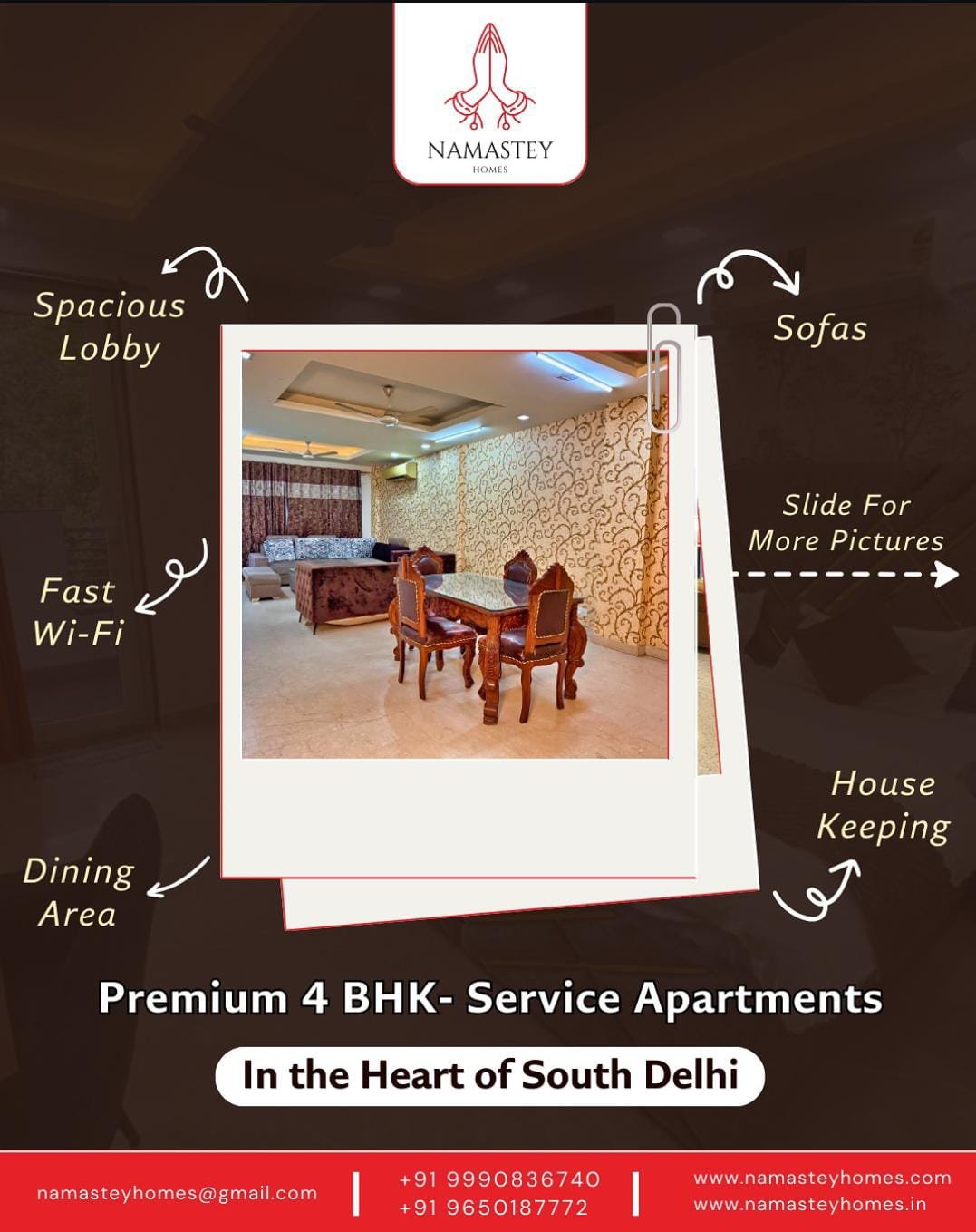luxury apartments with hotel amenities